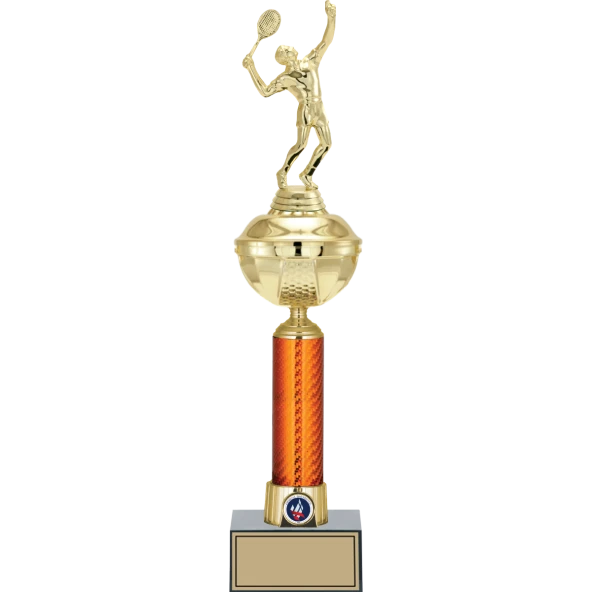 ODAK KUPA - Figürlü Kupalar - Tenis Erkek Figürlü Kupalar FG-055 A - 47 cm