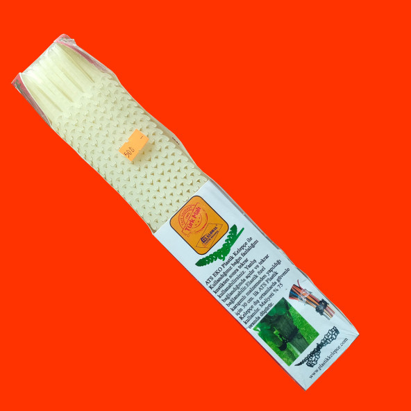 Esnek Kablo Bağı Plastik Kelepçe 10X300 mm 50 Adet Naturel - Resim 3
