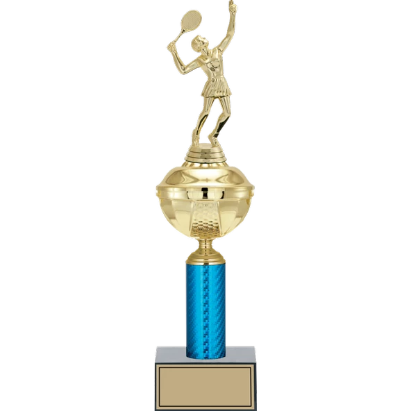 ODAK KUPA - Figürlü Kupalar - Tenis Kadın Figürlü Kupalar FG-051 B - 41 cm ürün görseli 1