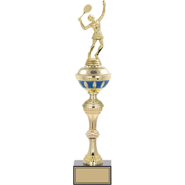 ODAK KUPA - Figürlü Kupalar - Tenis Kadın Figürlü Kupalar FG-063 C - 46 cm ürün görseli 1