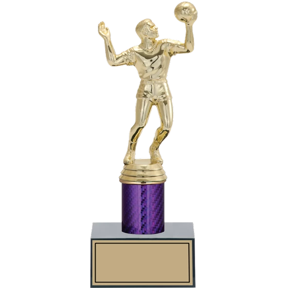 ODAK KUPA - Figürlü Kupalar - Voleybol Erkek Figürlü Kupalar FG-002 B - 23 cm