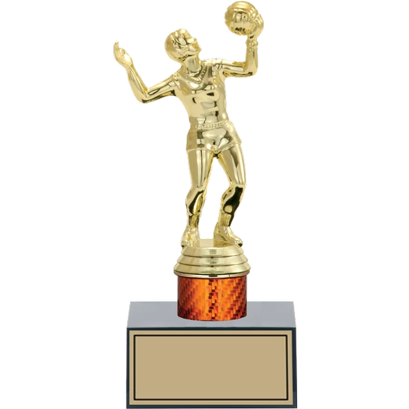 ODAK KUPA - Figürlü Kupalar - Voleybol Kadın Figürlü Kupalar FG-003 C - 21 cm