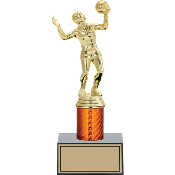 ODAK KUPA - Figürlü Kupalar - Voleybol Kadın Figürlü Kupalar FG-003 B - 23 cm