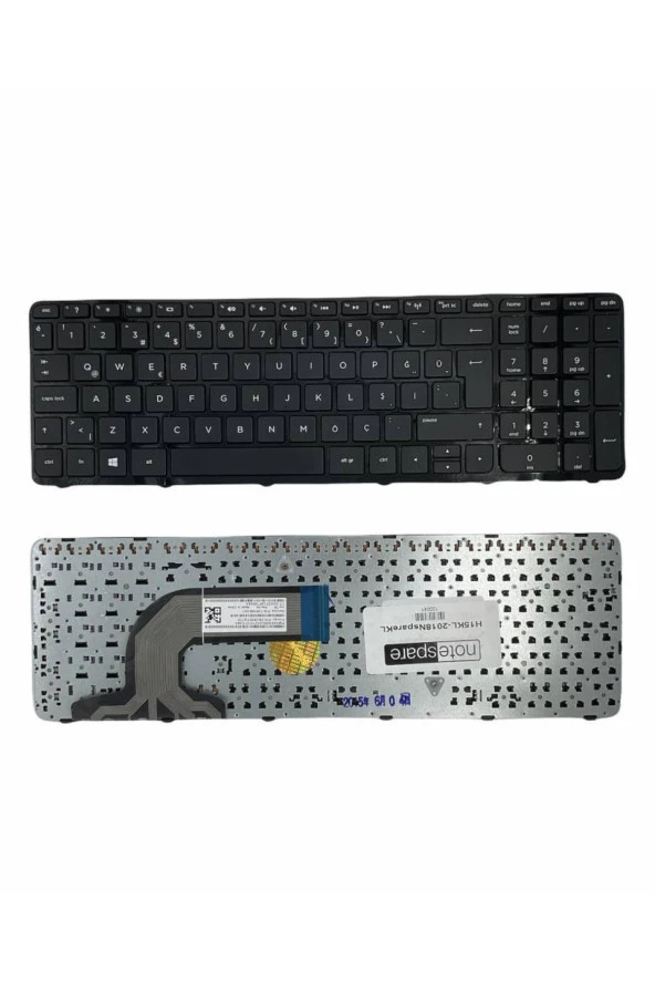 Hp SG-59800-28A, SG-59800-XUA, SG-59830-XUA, SG-59840-2DA Uyumlu Notebook Klavye Siyah TR