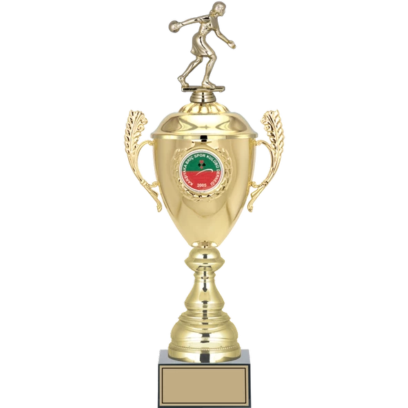 ODAK KUPA - Figürlü Kupalar - Bowling Kadın Figürlü Kupalar FG-080 B - 47 cm