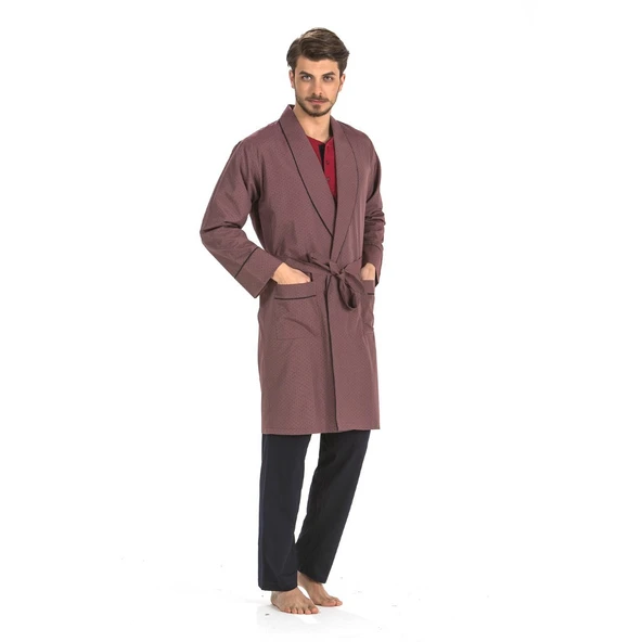 Pierre Cardin 5560 5li Penye Robdöşambr Çeyiz Damatlık Pijama Set - 2