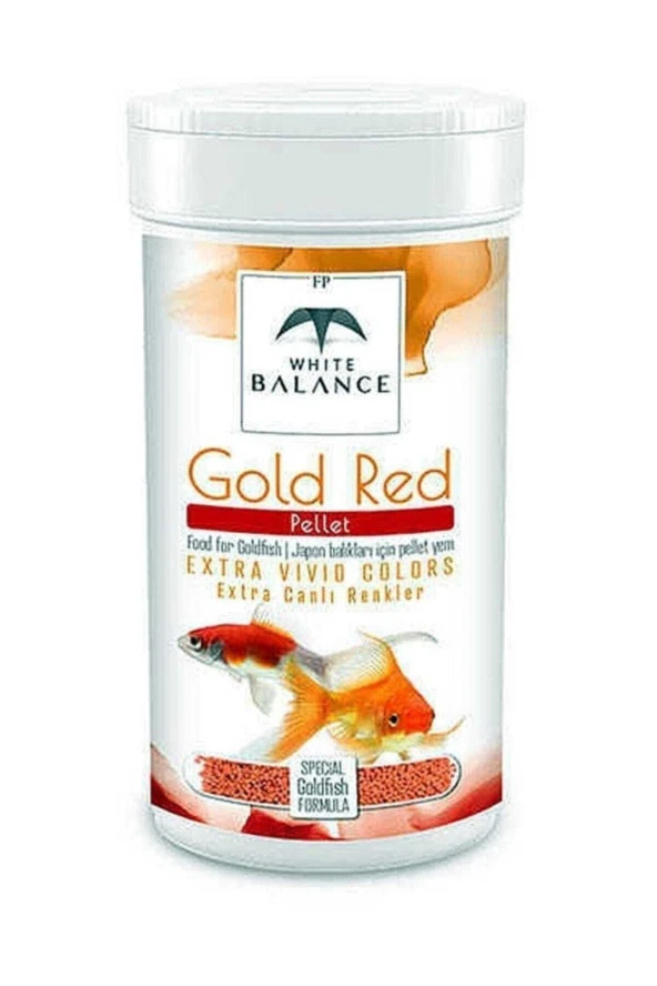 Gold Red Pellets 100 ml Balık Yemi