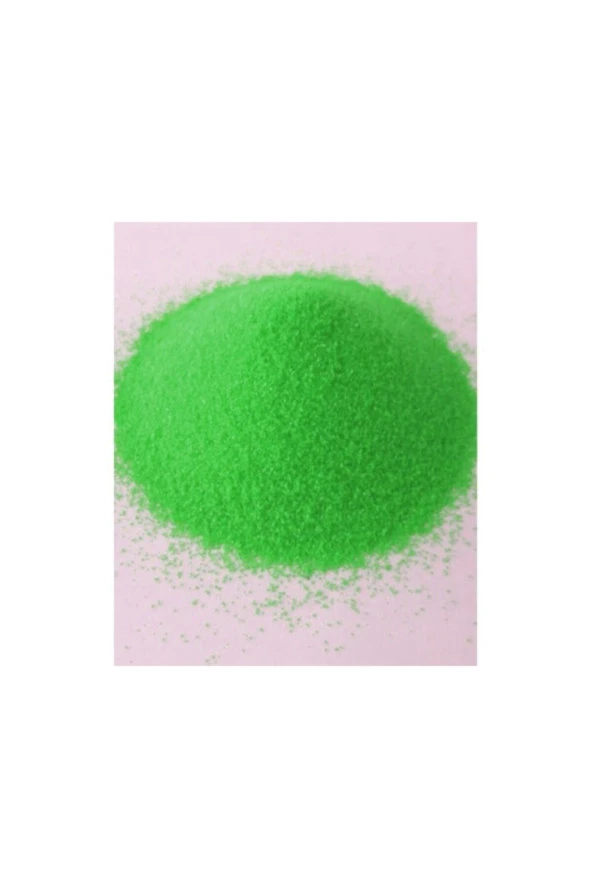 Yeşil Akvaryum Kumu 1-2 Mm 1kg