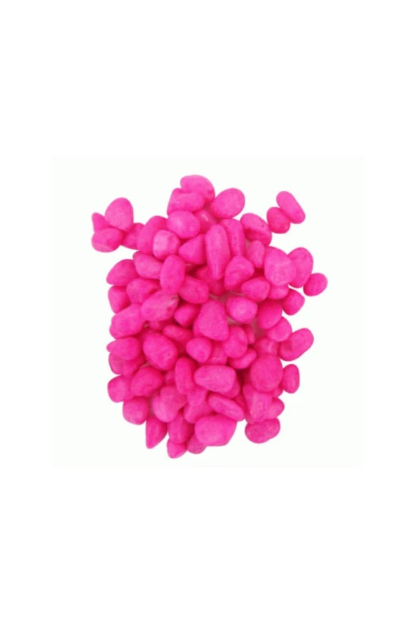 Akvaryum – Fanus – Teraryum Fuşya Renk Dekor Taşları 8-10 Mm 1 Kg