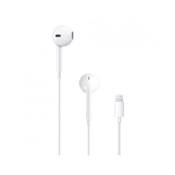 Apple Iphone Uyumlu Lightning Kablolu Mikrofonlu Kulak İçi Kulaklık I-7 Beyaz - 5
