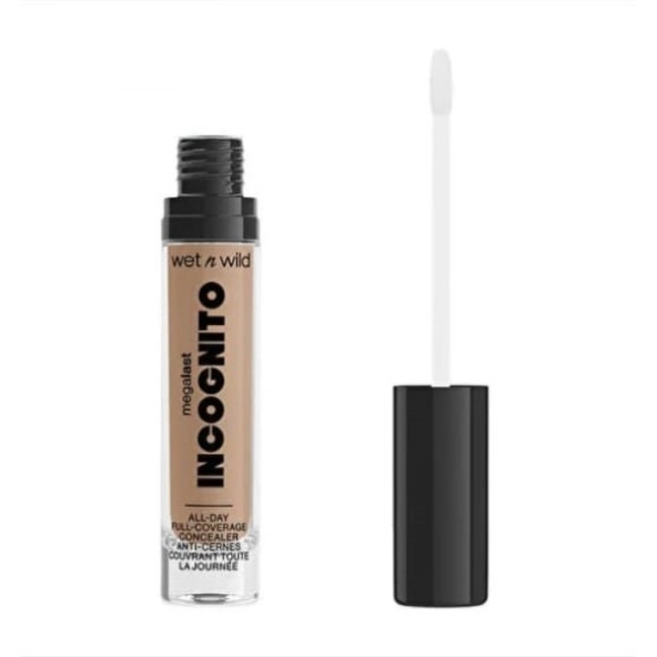 wet n wild Mega Last Incognıto All - Day Full Covarage Concealer Light Honey - 3