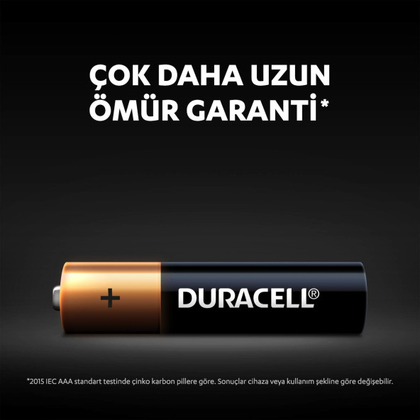 Duracell Alkalin Aaa Ince Kalem Piller LR03 MN2400 8 Adet - 3