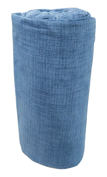 Özlü Fitted Lastikli Tek Kişilik Çarşaf Seti (100x200)-İndigo - 2