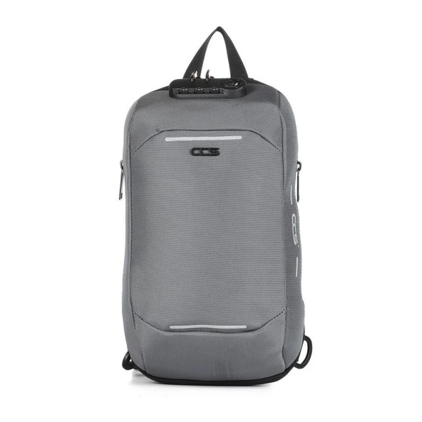 ÇÇS 31301 Omuz Askılı Çapraz Sırt ve Göğüs Çantası Gri - Resim 3