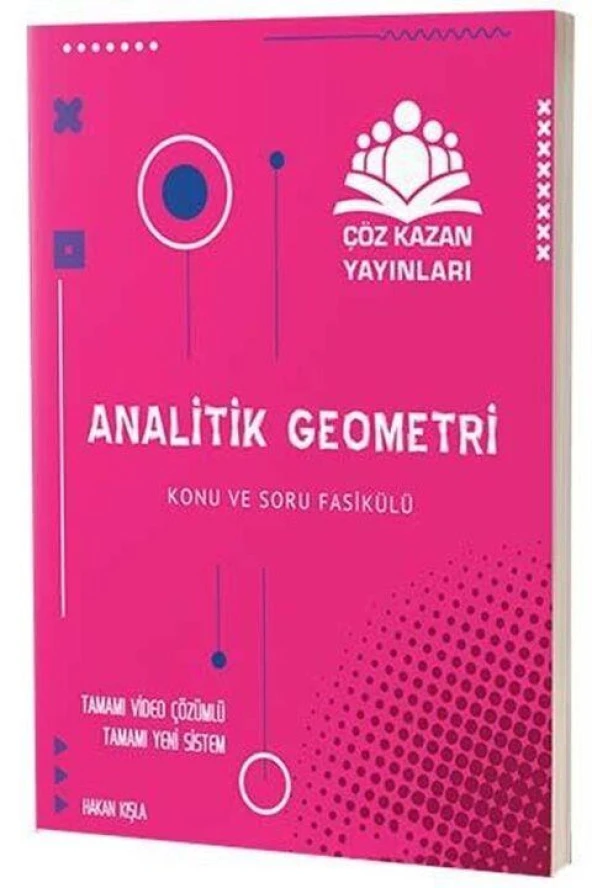 TYT AYT Analitik Geometri Soru Bankası Çöz Kazan Yayınları