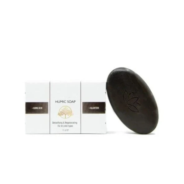 Premium Doğal Kuru Cilt Tipleri İçin Arındıcırı & Yenileyici Humic Acid Sabun 115GR - 2