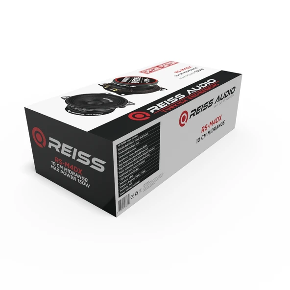 REISS AUDIO RS-M4DX OTO MIDRANGE 10CM 150W 2 ADET - 5