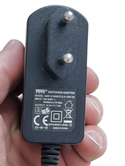 Moso VDSL Modem Adaptörü 12V-1.5 A 5.5x2.5