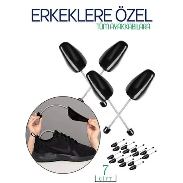 7 ÇİFT Yaylı Ayakkabı Kalıbı Erkek 39-46 NO S.Borelli Design 718641