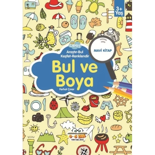 Bul ve Boya Mavi Kitap