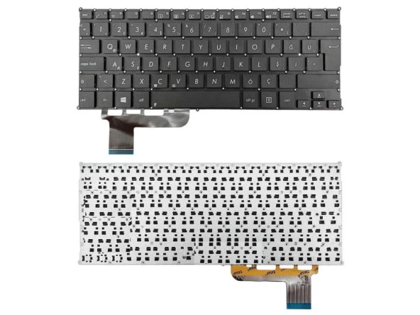Asus VivoBook TP200S TP200Sa Notebook Klavyesi - Siyah - TR