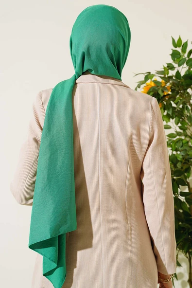 Pamuk Cazz Şal İpek Serisi Benetton - Resim 3