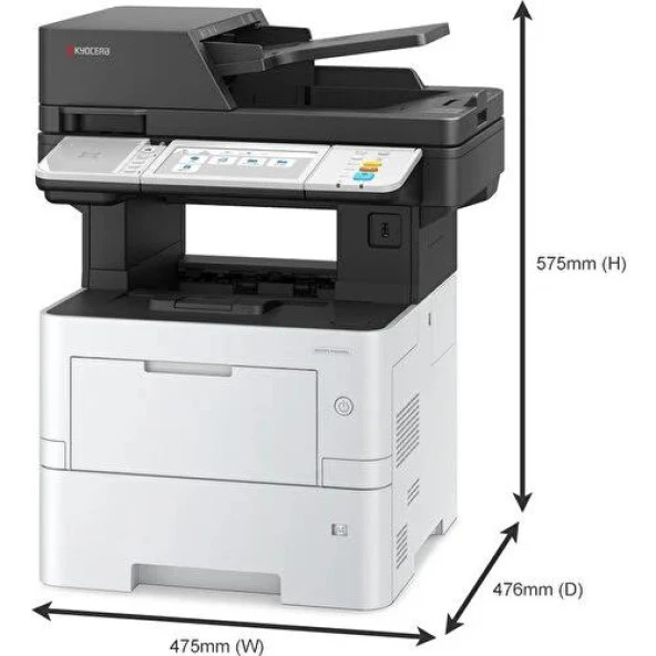 Kyocera Ecosys MA4500IX A4 Çok Fonksiyonlu Siyah Beyaz Lazer Yazıcı - 5