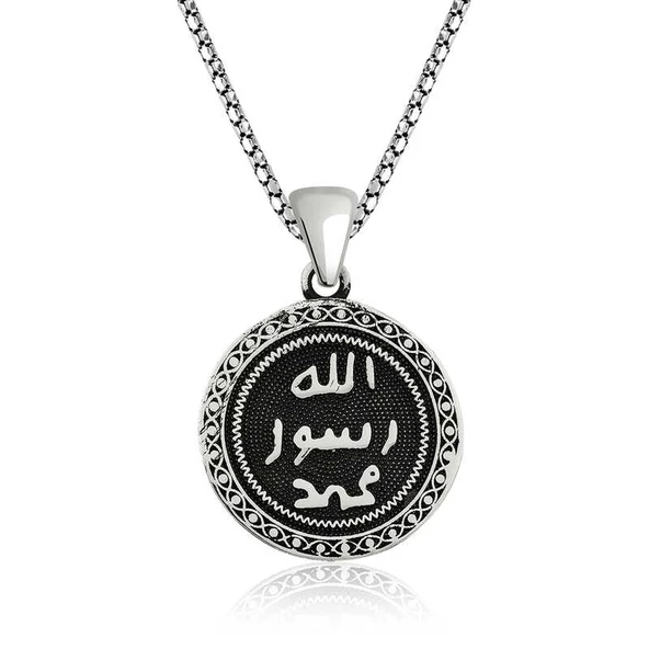 VGD Gumush Gümüş Mühr-ü Şerif Kolye