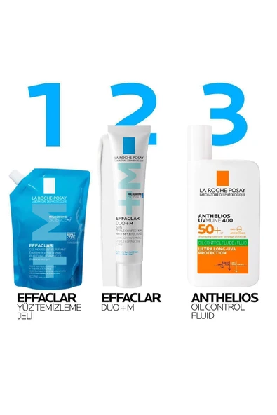 La Roche Posay Effaclar Yağlı Ciltler İçin Temizleme Jeli 400 ml - Refill - 8
