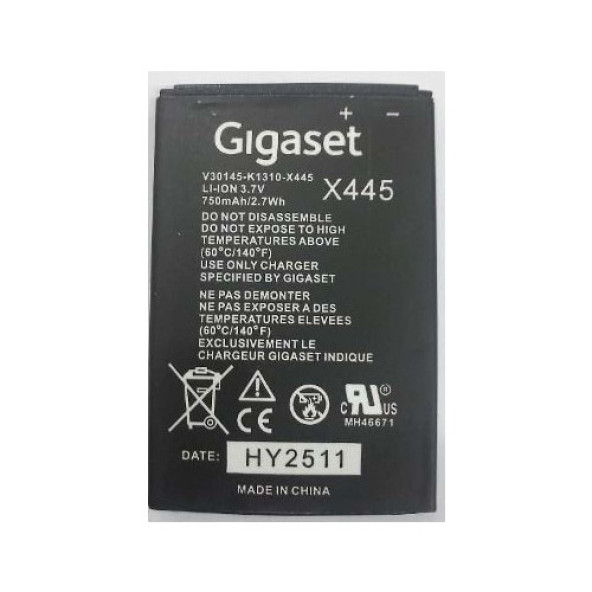 Gigaset SL450 SL450 GO Batarya V30145-K1310-X445
