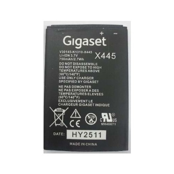 Gigaset SL400 Batarya V30145-K1310-X445