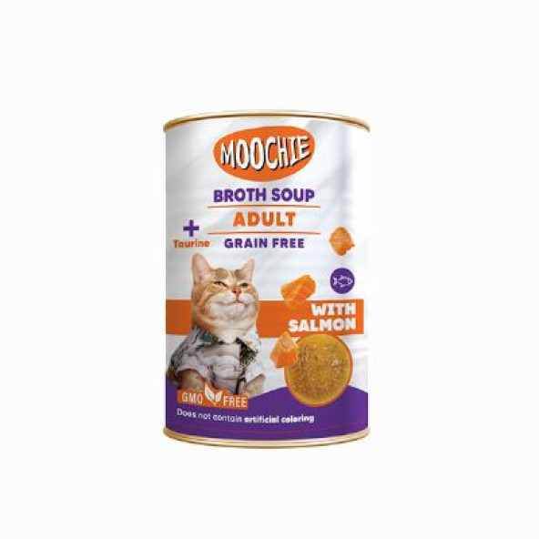 Moochie Somonlu Et Suyu Kedi Çorbası 135 Ml X 6 Adet ürün görseli