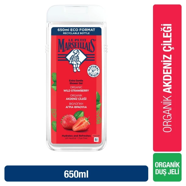 Le Petit Marseillais Akdeniz Çileği Duş Jeli 650 ml