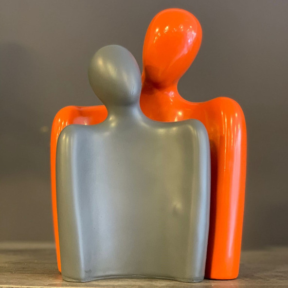 İKİLİ SOYUT SARILAN SEVGİLİ BİBLO BB425-15 - Resim 2