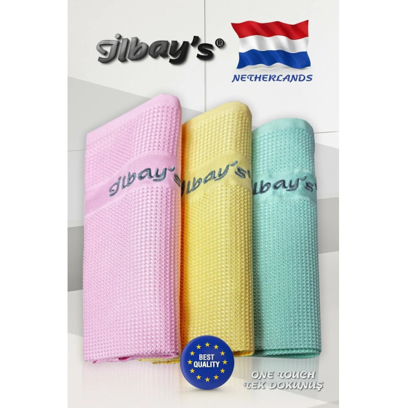 3 Lü Mikrofiber Temizlik Bezi Ilbay's