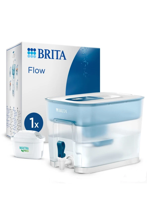 Brita Flow Maxtra Pro All-ın-1 Filtreli Su Arıtma Sebili 8,2 L
