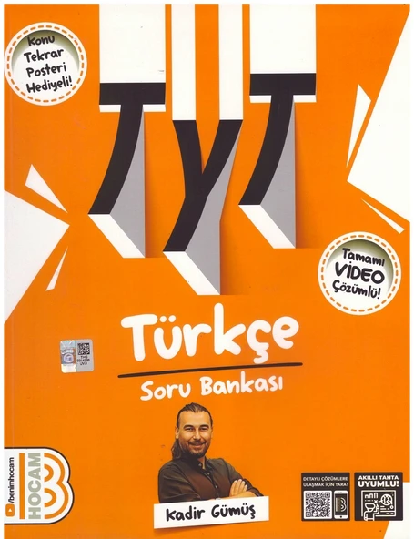 BENİM HOCAM TYT TÜRKÇE SORU BANKASI ürün görseli