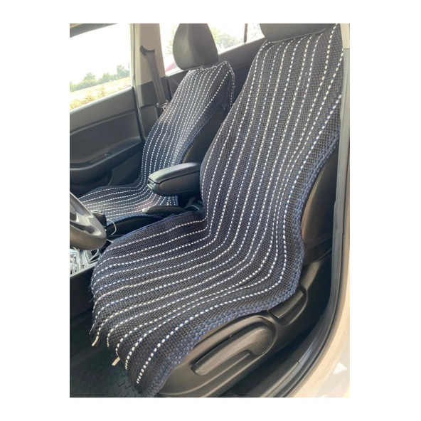 Terletmez Oto Kilim Ön 2 Pilot Ve Arka Koltuk Serme 3 Lü Takım Pamuk - 4