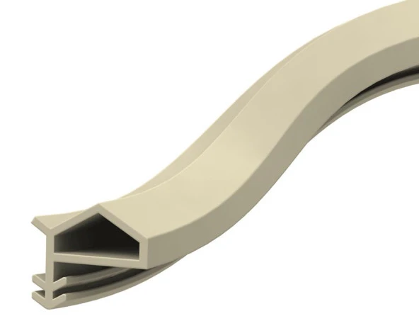 Contacall Ahşap Kapı Fitili Ahşap Kapı Contası Siyah 25 Metre Yandan Tırnaklı