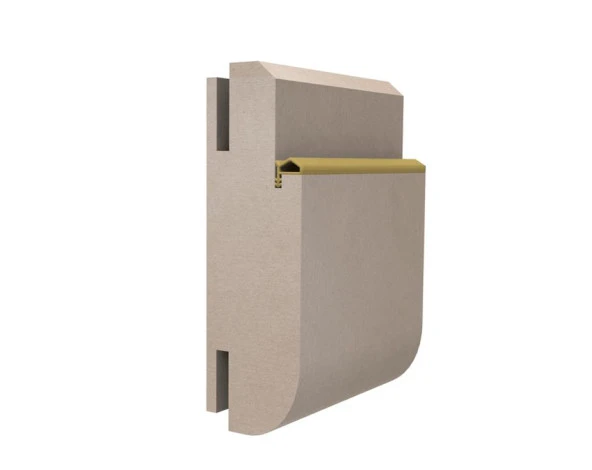 Contacall Ahşap Kapı Fitili Ahşap Kapı Contası Siyah 25 Metre Yandan Tırnaklı - 3