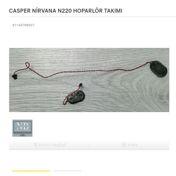 CASPER NİRVANA N220 HOPARLÖR TAKIMI