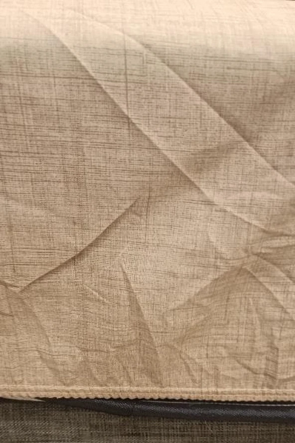 Çarşaf 90299 Fıtted Keten Tarzı Pamuk Kumaş somon Tek Kişi Yastık Kılıf El yapım - 8