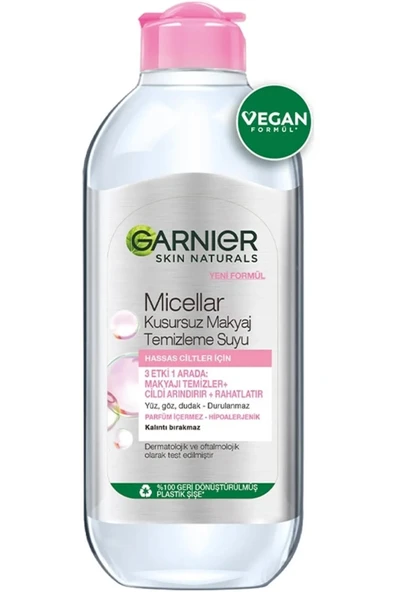 Garnier Micellar Kusursuz Makyaj Temizleme Suyu 400 ml