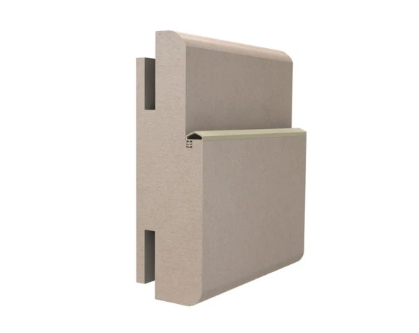 Contacall Ahşap Kapı Fitili Ahşap Kapı Contası Kahverengi 25 Metre Ortadan Tırnaklı Çatılı - Resim 3