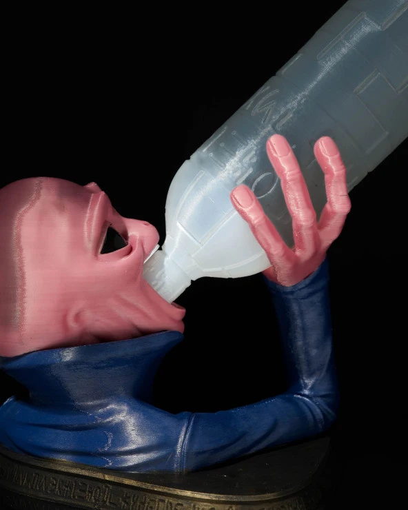 Uzaylı Yağdanlık-Şarap Şişesi Tutucu - 2