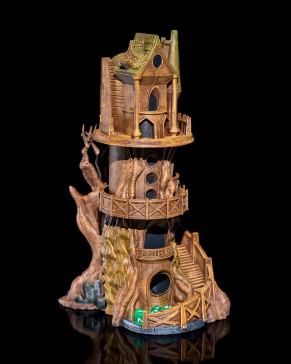 Peri Ağaç Evi Biblo-The Watch Tower 35 CM (MEGA BOY)