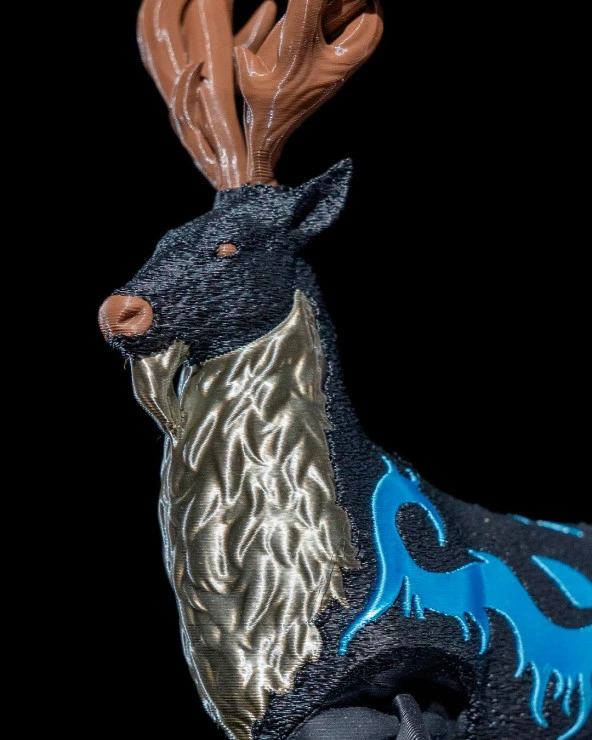 Ormanın Koruyucusu Hareketli Ren Geyiği Biblo - 5