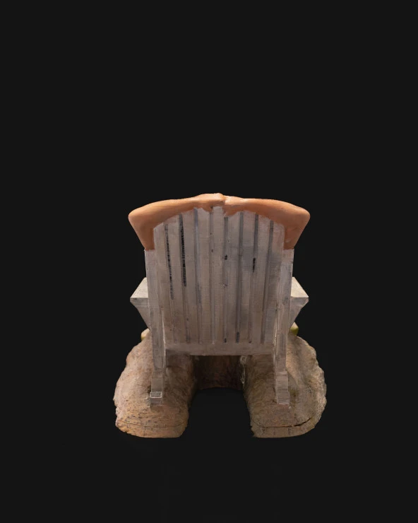 Sahil Temalı Şarj Bölmeli Telefon Standı - 3