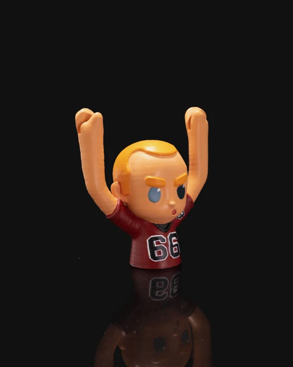 Üç Adam Ofis Masaüstü Not Tutucu-Kağıt Tutucu - 3