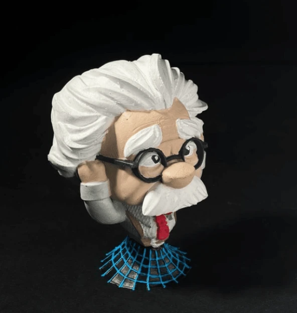 Albert Einstein Görmedim - Duymadım - Bilmiyorum Heykel Seti - 4